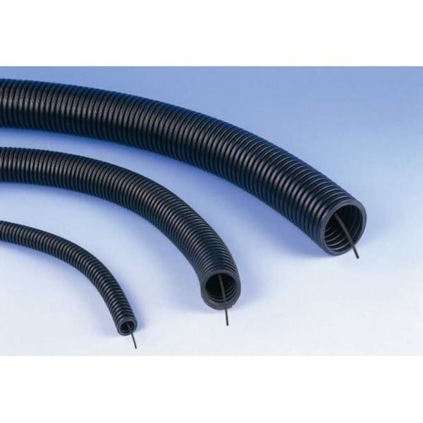 Gofruotas PVC vamzdis su viela 16mm (50m) Gofruotas PVC vamzdis su viela 16mm (50m)