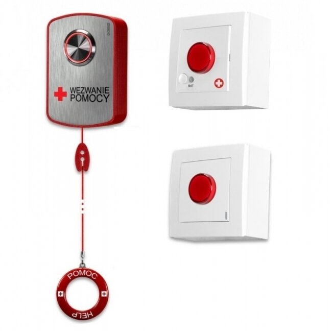 GORKE set TdN-07B (call button, reject button, indicator siren) GORKE set TdN-07B (call button, reject button, indicator siren)