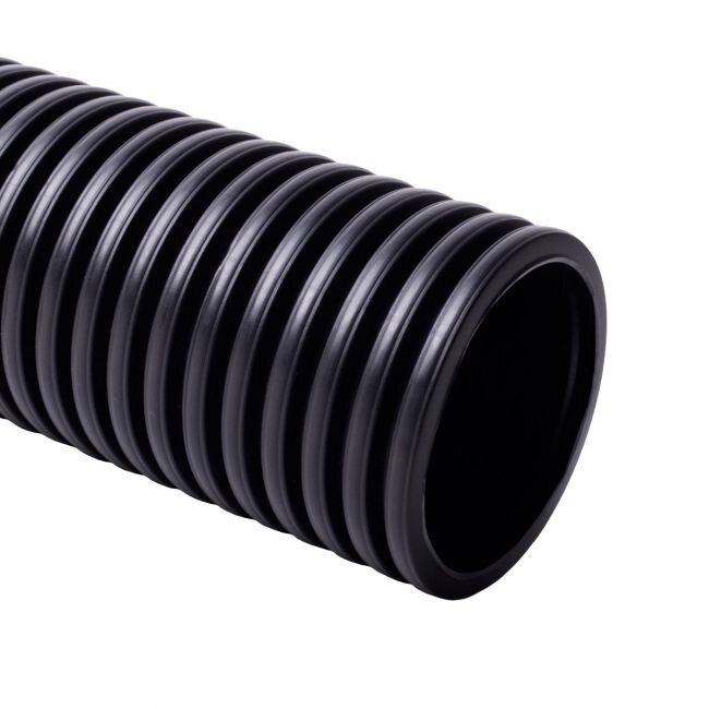 Gofruotas vamzdis 40mm (behologenų, juodas, 50m, 750 N/5 cm, D40) GLOB-EL GL502UVW Gofruotas vamzdis 40mm (behologenų, juodas, 50m, 750 N/5 cm, D40) GLOB-EL GL502UVW