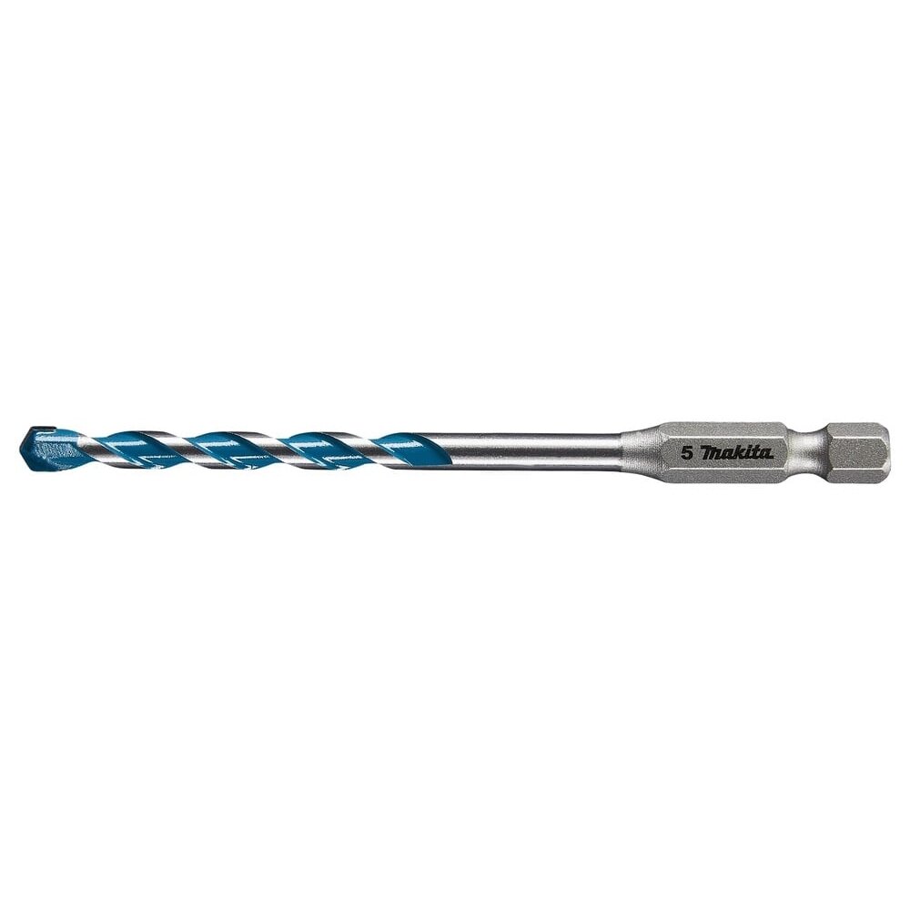 Grąžtas metalui 5x100mm šešiakampis griebtuvas Makita E-14956 (darbinis ilgis 50mm)