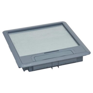 Floor box cover 8/12 mod. Legrand 088000 (grey)