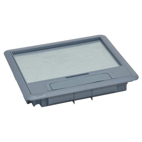 Floor box cover 12/18 mod. Legrand 088001 (grey)