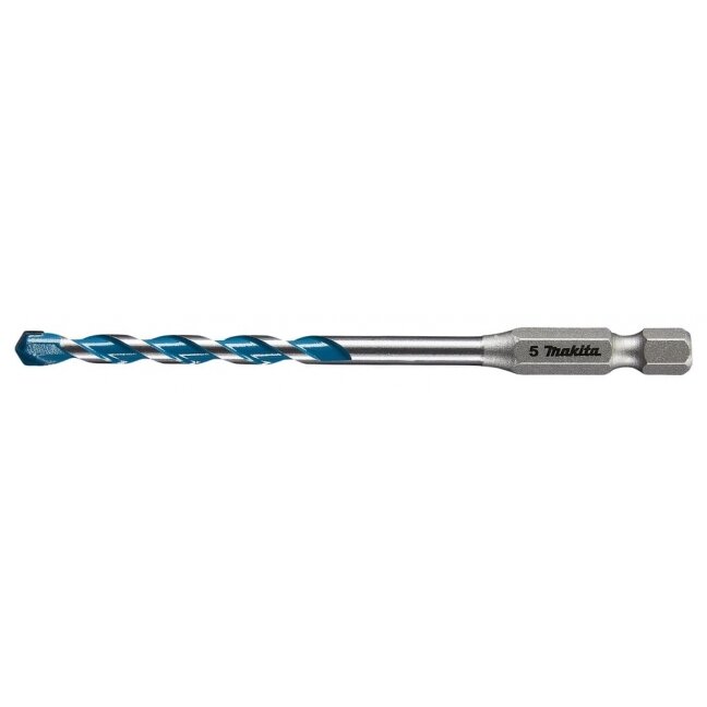 Grąžtas metalui 5x100mm šešiakampis griebtuvas Makita E-14956 (darbinis ilgis 50mm) Grąžtas metalui 5x100mm šešiakampis griebtuvas Makita E-14956 (darbinis ilgis 50mm)