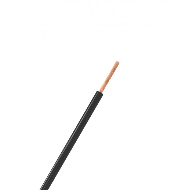 H07V-K (LgY) 1x6 mm2 vienagyslis laidas (juodas, 1 m) H07V-K (LgY) 1x6 mm2 vienagyslis laidas (juodas, 1 m)