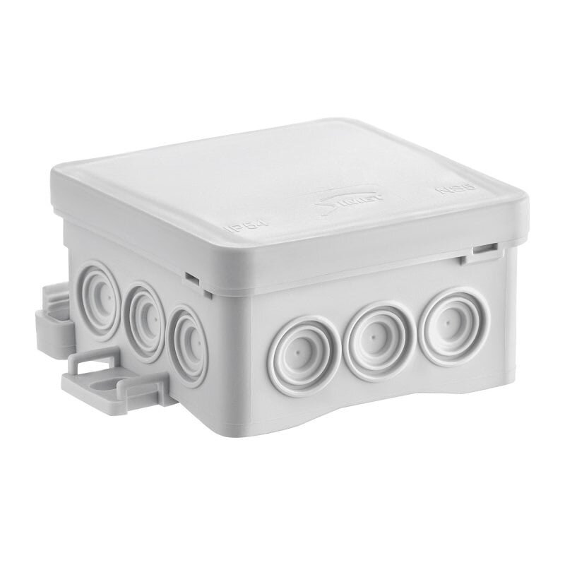 Hermetic distribution box Simet NS6 35346106 (white, 85x85x40mm, IP54) ​