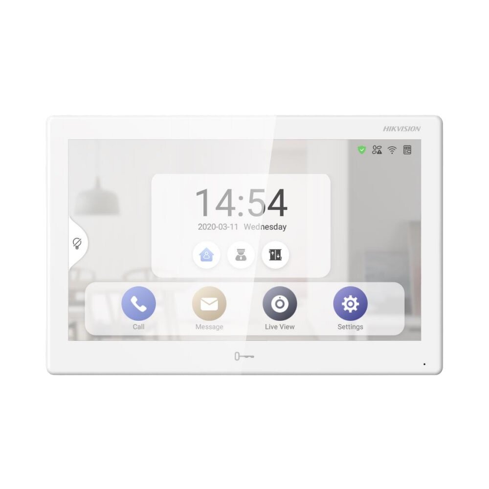Hikvision android monitorius telefonspynėms DS-KH9510-WTE1 (baltas) Hikvision android monitorius telefonspynėms DS-KH9510-WTE1 (baltas)