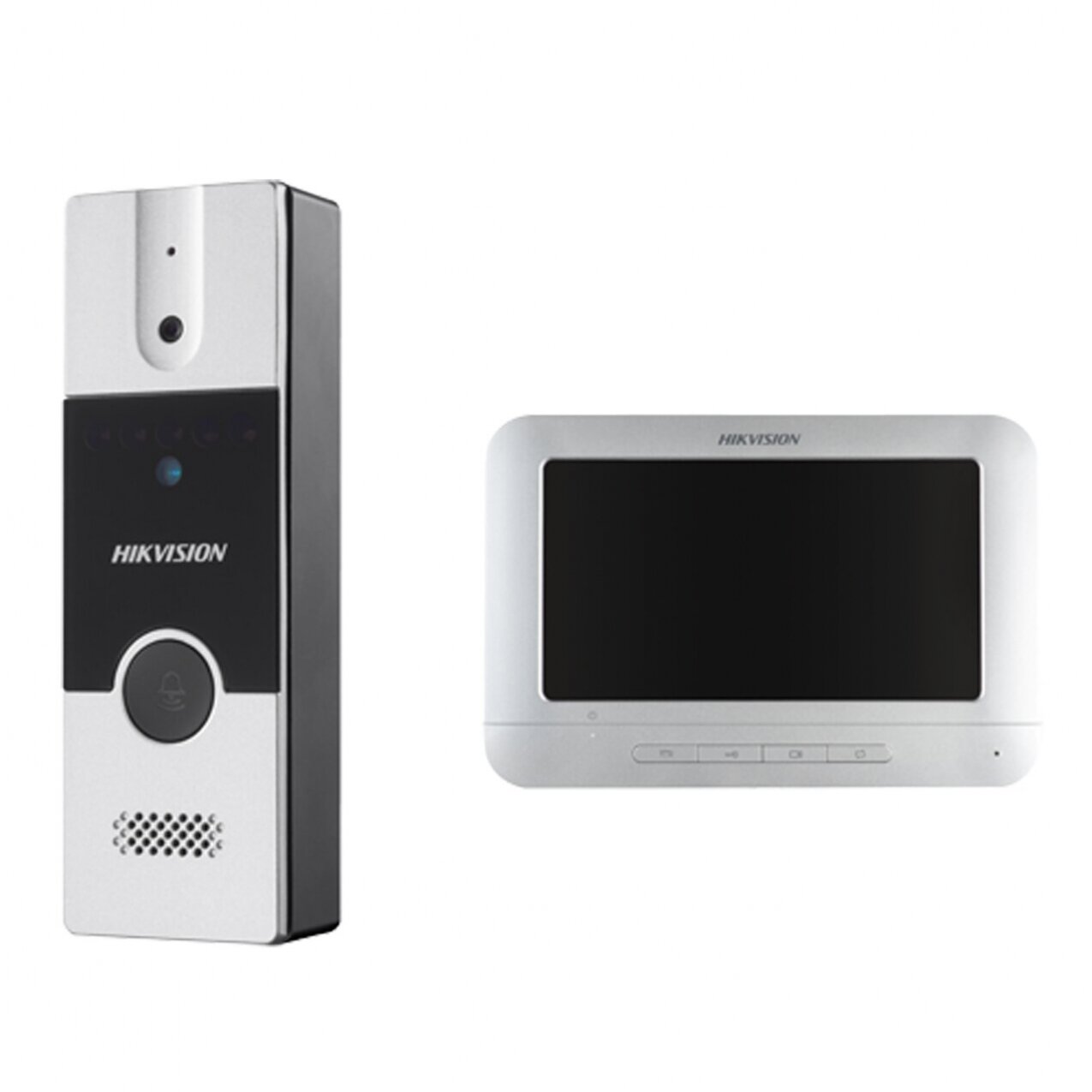 Hikvision telefonspynės komplektas DS-KIS202T Hikvision telefonspynės komplektas DS-KIS202T