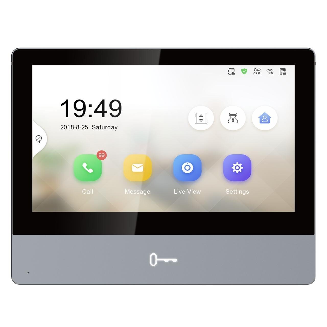 Hikvision DS-KH8350-TE1 (juodas) Hikvision DS-KH8350-TE1 (juodas)