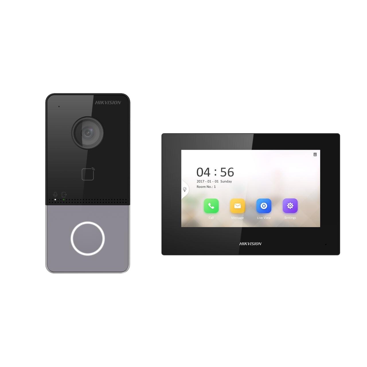 Hikvision SP telefonspynės komplektas DS-KIS605-P (C)