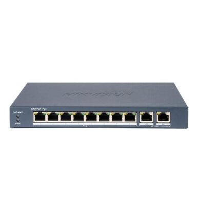 Hikvision 10 port 8 PoE port switch DS-3E0310P-E/M(B)