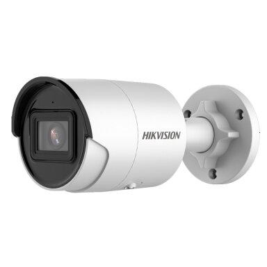 Hikvision bullet DS-2CD2046G2-I F2.8 (balta, 4 MP, 40 m. IR, AcuSense)