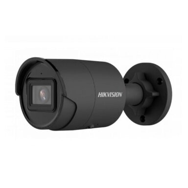 Hikvision bullet DS-2CD2046G2-IU F2.8 (black, 4 MP, 40 m. IR, AcuSense)