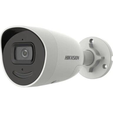 Hikvision bullet DS-2CD2046G2-IU/SL(C) F4 (balta, 4 MP, 40 m. IR, AcuSense)