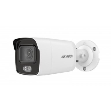 Hikvision bullet DS-2CD2087G2-L F2.8 (balta, 8 MP, 40 m. LED, ColorVu)