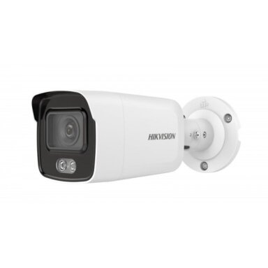 Hikvision bullet DS-2CD2087G2-L F4 (balta, 8 MP, 40 m. LED, AcuSense )