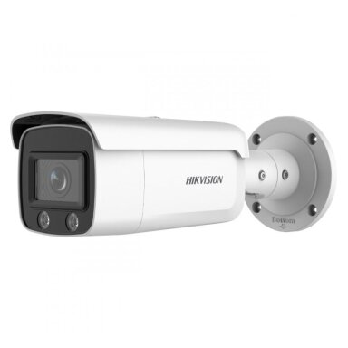 Hikvision bullet DS-2CD2T47G2-L F4 (be bazės) (balta, 4 MP, 60 m. LED, ColorVu)