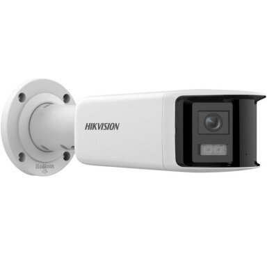 Hikvision Bullet DS-2CD2T87G3P-LIS2UY/SL F2.8 (Balta, 180°, 8MP, IR + LED 40m, ColorVu 3.0)