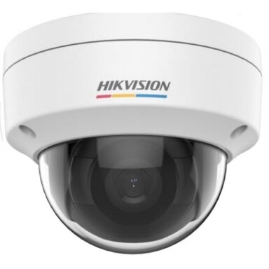 Hikvision dome DS-2CD1147G0(C) F2.8 (balta, 4 MP, ColorVu Lite)
