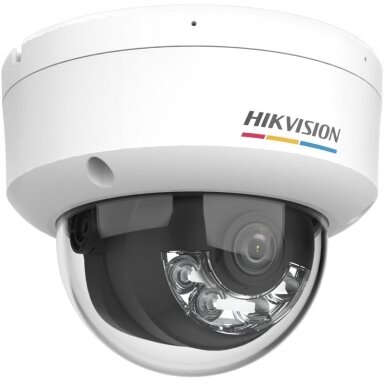 Hikvision dome DS-2CD1147G2H-LIU F2.8 (white, 4 MP, 30 m. IR, 30 m. LED, Hybrid light)
