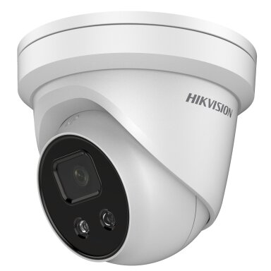 Hikvision dome DS-2CD2346G2-IU F2.8 (white, 4 MP, 30 m. IR,, AcuSense)