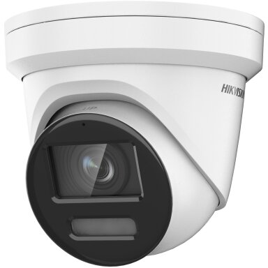 Hikvision dome DS-2CD2387G2-LU F2.8 (balta, 8 MP, 30 m. LED, ColorVu)