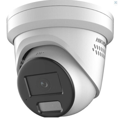Hikvision dome DS-2CD2387G2H-LISU/SL F4 (white, 8 MP, IR + LED, ColorVu + AcuSense)