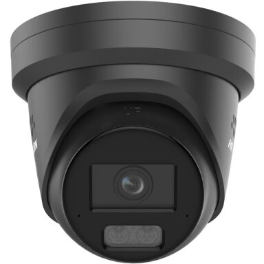 Hikvision Dome DS-2CD2387G3-LIS2UY/SRB F2.8 (black, 8MP, ColorVu 3.0, Hybrid Light, IR+LED 30m)