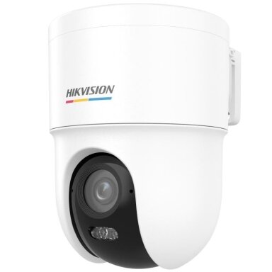 Hikvision Fixed PT DS-2CD1F47G3H-LIUF/SX F2.8 (balta, 4 MP, ColorVu 3.0, 30 m LED, Auto Tracking, PoE)