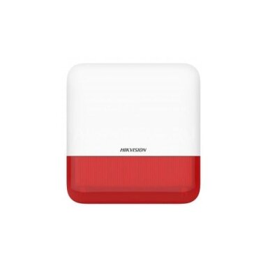 Hikvision sirena DS-PS1-E-WE AX PRO (raudona)