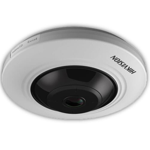 Hikvision fisheye DS-2CD2955FWD-IS (balta, 5 MP, 8 m. IR, WDR)
