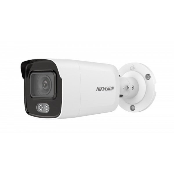 Hikvision bullet DS-2CD2087G2-L F2.8 (balta, 8 MP, 40 m. LED, ColorVu)