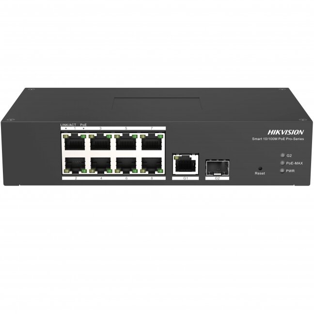 Hikvision 10 port 8 PoE port switch DS-3T1310P-SI/HS Hikvision 10 port 8 PoE port switch DS-3T1310P-SI/HS