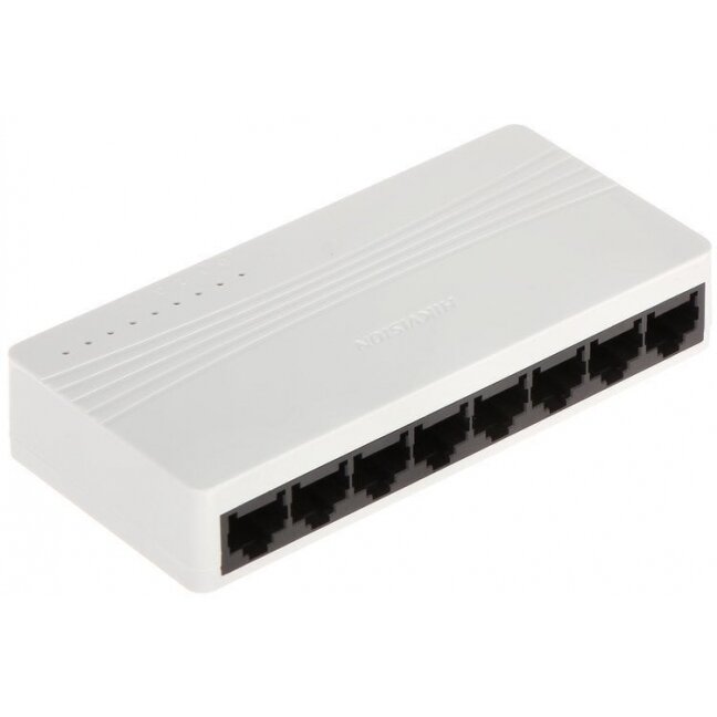 Hikvision 8 prievadų komutatorius DS-3E0108D-E Hikvision 8 prievadų komutatorius DS-3E0108D-E