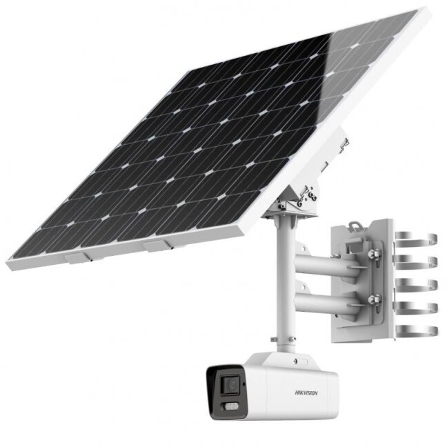 Hikvision bullet DS-2XS6A46G1-IZS/C36S80 (su saulės panele, 4G) Hikvision bullet DS-2XS6A46G1-IZS/C36S80 (su saulės panele, 4G)