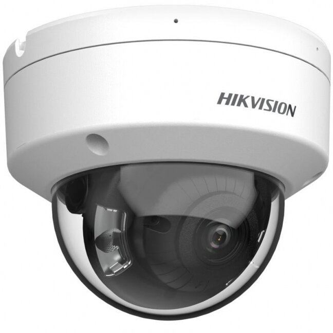 Hikvision dome DS-2CD2187G2-LSU(C) F2.8 (balta, 8 MP, 30 m. LED, ColorVu) Hikvision dome DS-2CD2187G2-LSU(C) F2.8 (balta, 8 MP, 30 m. LED, ColorVu)
