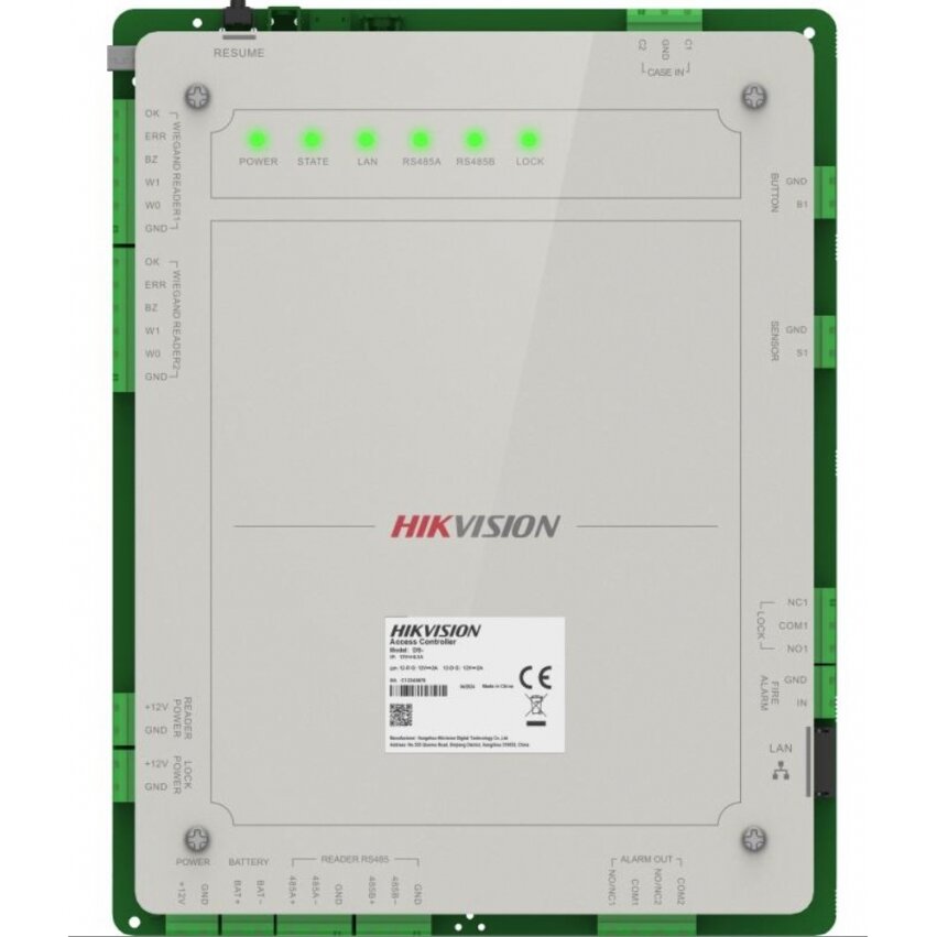 Hikvision įeigos kontroleris DS-K2621X(P) Hikvision įeigos kontroleris DS-K2621X(P)