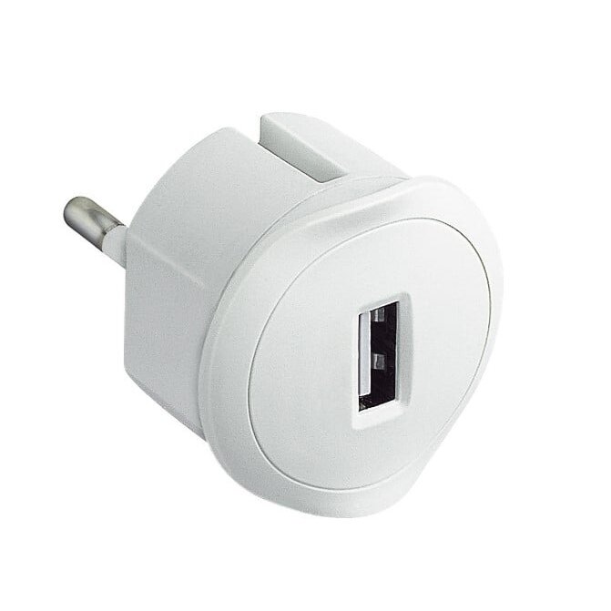 Charging socket USB Legrand 050680 (white, 5V 1.5A)