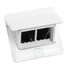Įleidžiama modulinė dėžutė 4 mod. Legrand 654001 (metalinė, balta) Įleidžiama modulinė dėžutė 4 mod. Legrand 654001 (metalinė, balta)