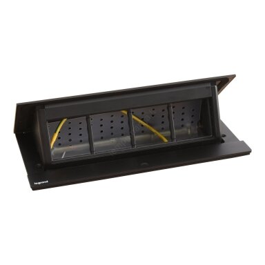 Recessed modular box Legrand INCARA 654810 (8 modules, black)