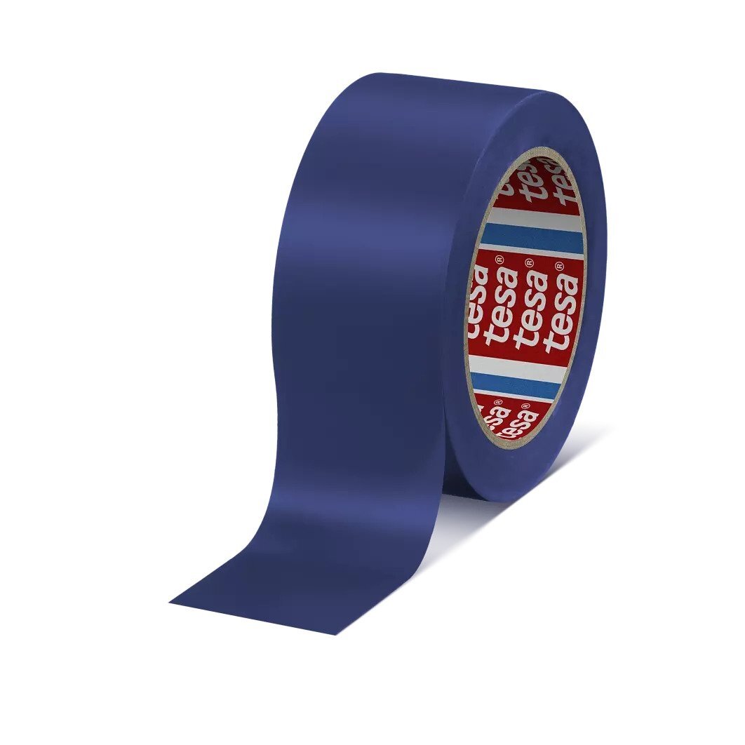 Floor marking tape TESA (blue) 33m x 50mm 60760-00098-15 Floor marking tape TESA (blue) 33m x 50mm 60760-00098-15