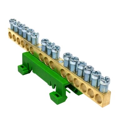 Grounding clamp PE12 12x16 mm2 Morek MAD0012G15 (green)