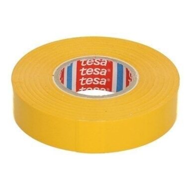 Soft PVC Insulation Tape TESA PREMIUM (yellow) 33m x 19mm 04163-00003-07