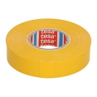 Soft PVC Insulation Tape TESA PREMIUM (yellow) 33m x 19mm 04163-00003-07