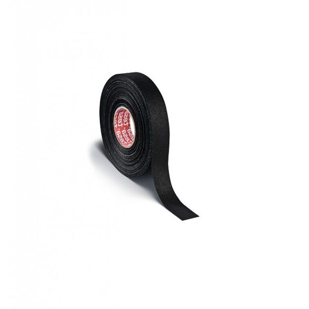 Insulating cloth tape TESA (black) 25m x 19mm 51006-00000-00 Insulating cloth tape TESA (black) 25m x 19mm 51006-00000-00