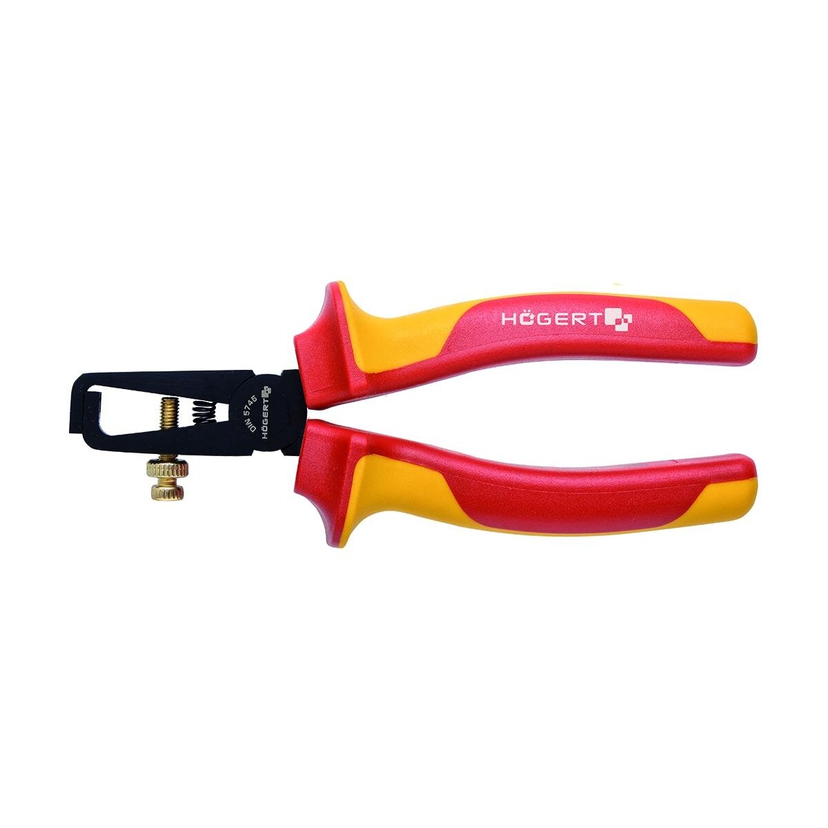 Wire stripping pliers Hogert HT1P931 (160mm)