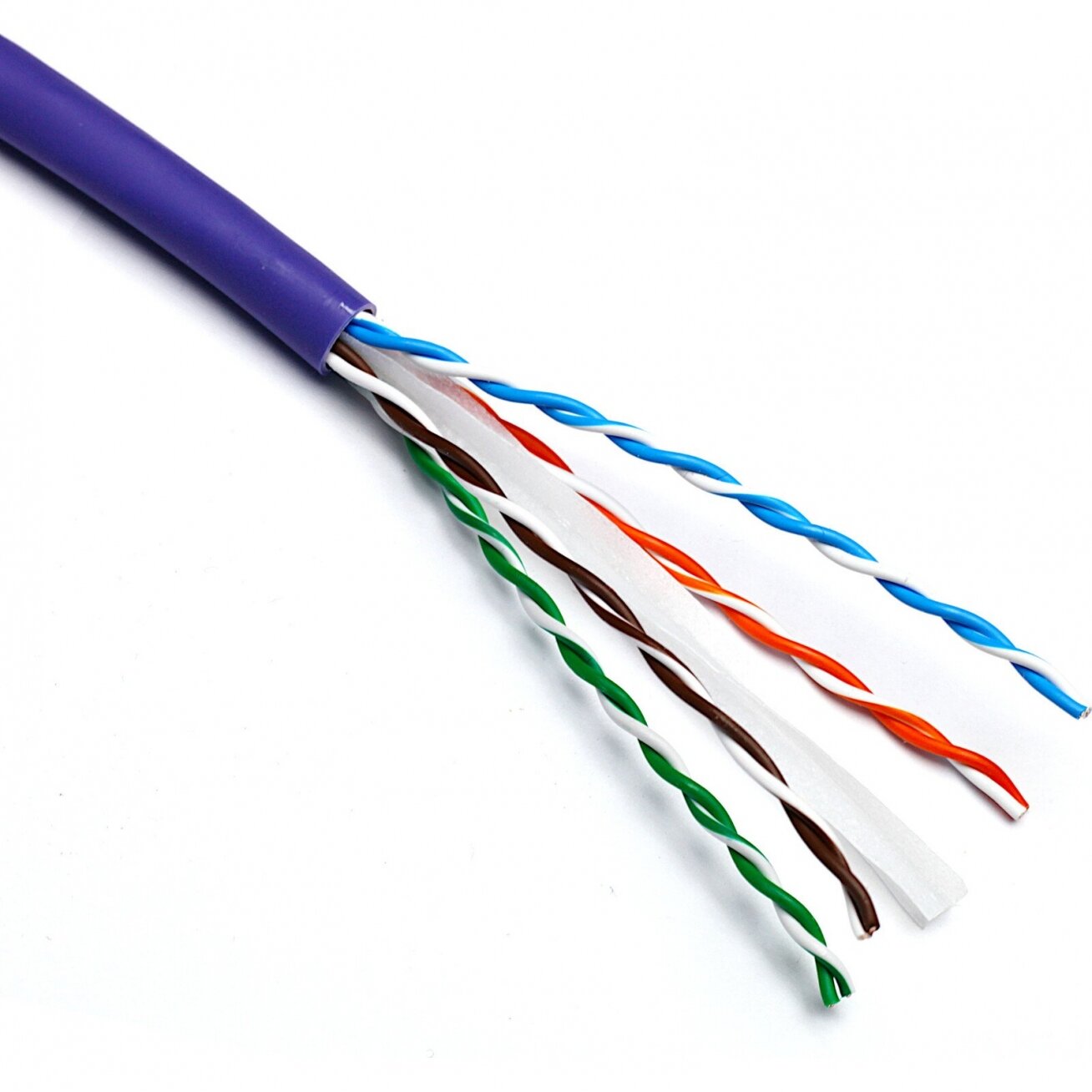 Kabelis ryšio Excel 190-071-500 Cat6 U/UTP (LSOH, 23AWG, B2CA, violetinis, ritė 500m.) Kabelis ryšio Excel 190-071-500 Cat6 U/UTP (LSOH, 23AWG, B2CA, violetinis, ritė 500m.)