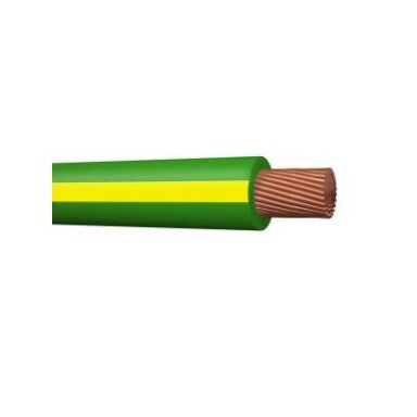 Cable MKEM-HF C Pro 1x6 (1m., yellow/green)
