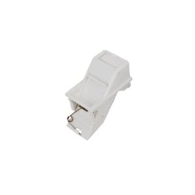 Kampinis adapteris RJ45 keystone lizdui (25x50mm)