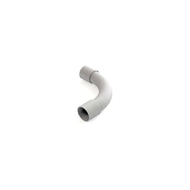 Kampinis sujungimas 20mm pilkas (100) Minbud