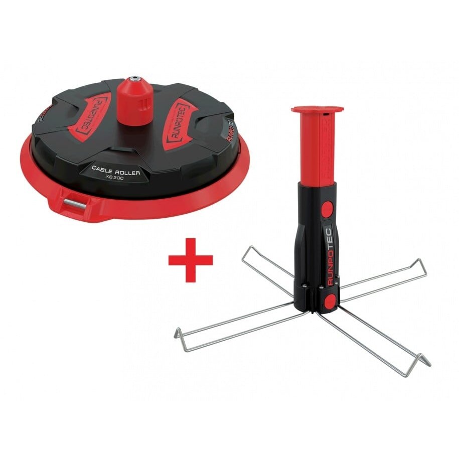 Cable unwinding device X-BOARD Runpotec XB300 10174 (Ø300mm, load capacity up to 300kg)